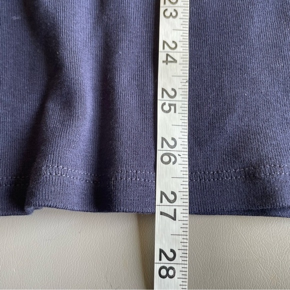 Lauren Ralph Lauren Blue & Orange V-Neck Tunic Top - Size Large - Picture 6 of 6